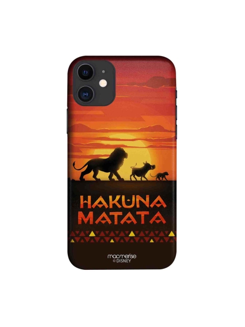 

macmerise Red & Orange The Lion King iPhone 11 Case