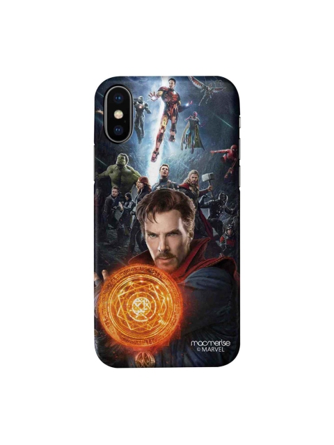 

macmerise Blue & Yellow Doctor Strange Universe iPhone X Case