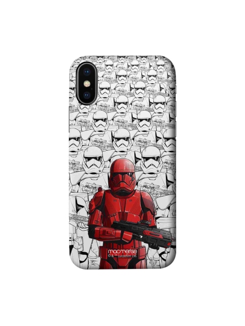 

macmerise White & Red Sith Troopers iPhone X Case