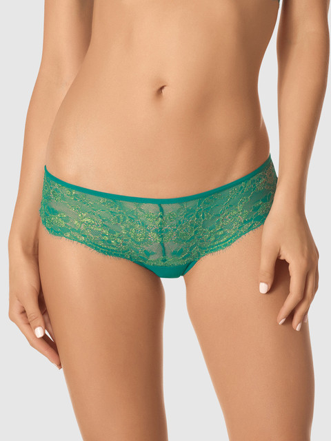 

La Senza Women Sea Green Self Design Bikini Briefs 11127243-3WY8
