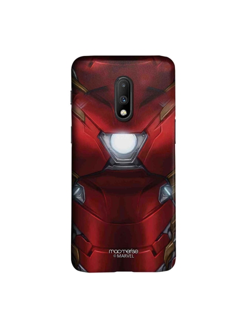 

macmerise Red & Grey Suit Up Ironman Sublime Printed OnePlus 7 Case