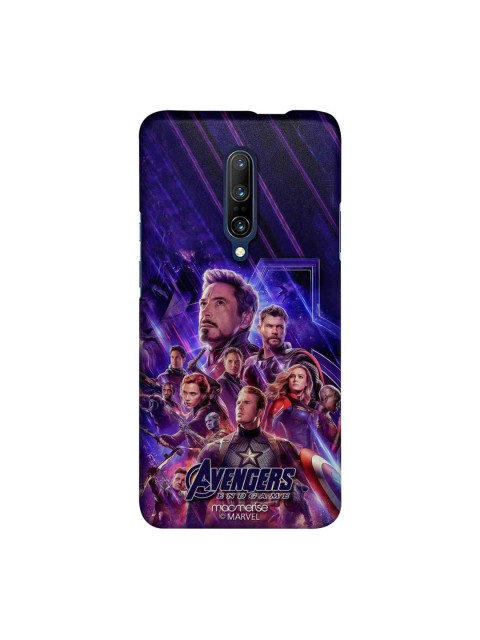 

macmerise Navy Blue & Grey Avengers Endgame Poster OnePlus 7 Pro Sublime Mobile Case