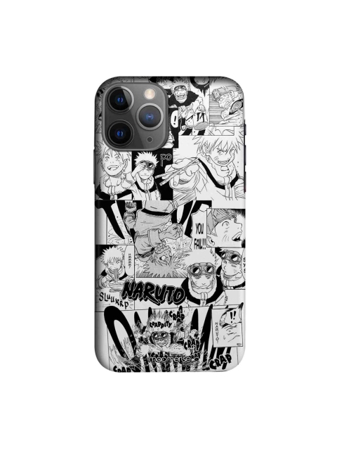 macmerise Black & White Naruto Collage iPhone 11 Pro Max Case