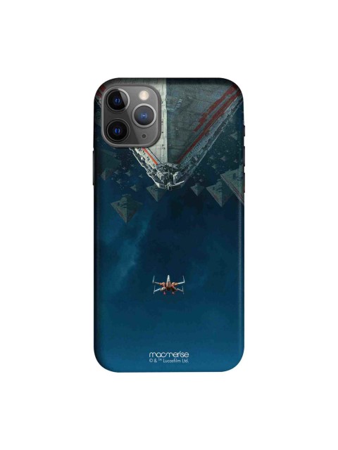 

macmerise Teal Blue & Grey Poe's X-Wing Fighter iPhone 11 Pro Case