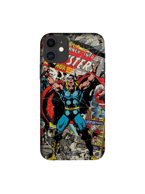 

macmerise Blue & Red Comic Thor iPhone 11 Mobile Case