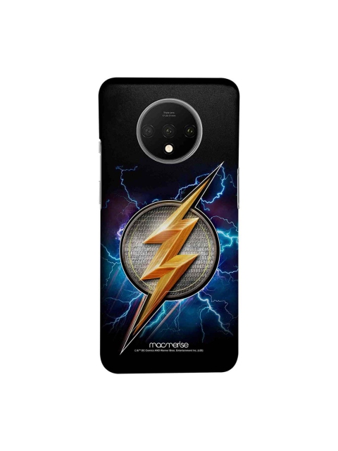 macmerise Black & Blue Flash Storm Anti Slip Back OnePlus 7T Case
