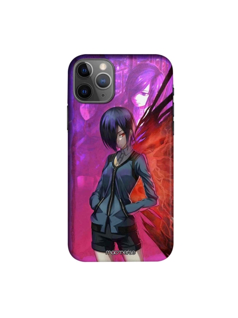

macmerise Magenta Pink & Red Touka Kirishima Printed iPhone 11 Pro Case