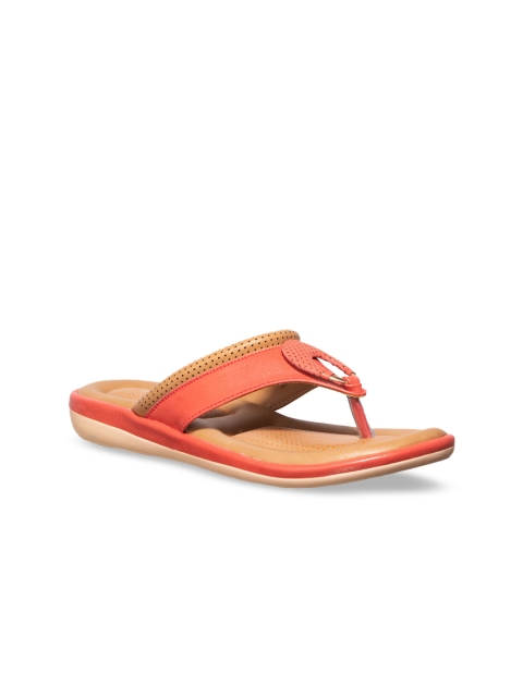 

Khadims Women Pink Solid Open Toe Flats