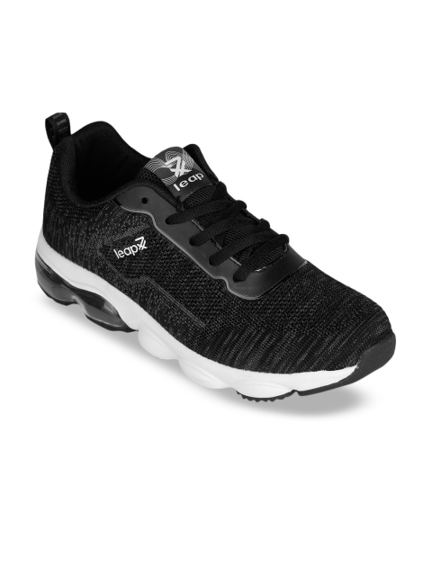 

Liberty Men Black Mesh Running Shoes