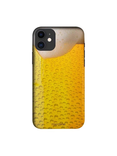

macmerise Yellow & Beige Chug It iPhone 11 Case