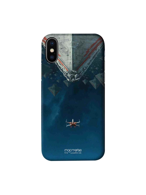 

macmerise Blue & Grey Poe's X-Wing Fighter iPhone XS Case