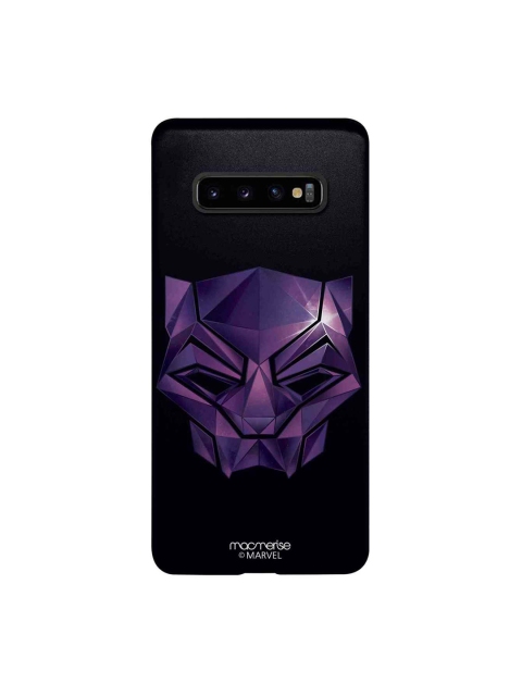 

macmerise Black & Purple Perfectly Black Panther Logo Samsung Galaxy S10 Plus Case