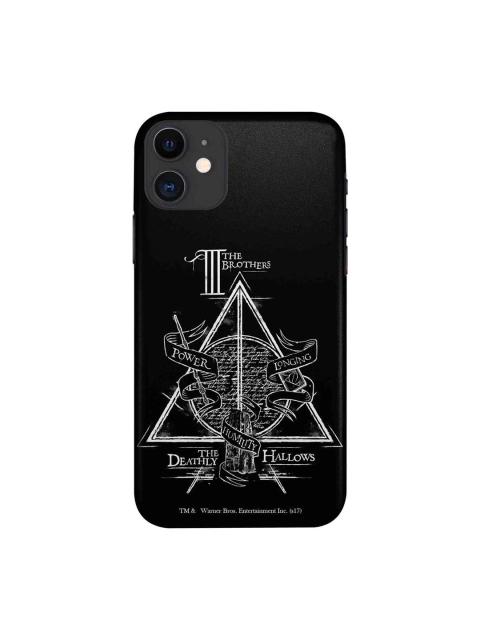 

macmerise Black & White The Deathly Hallows iPhone 11 Case