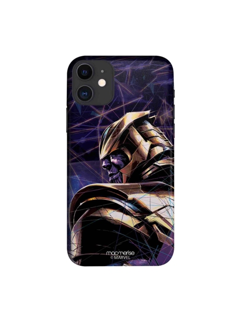 

macmerise Purple & Black Thanos On Edge iPhone 11 Case