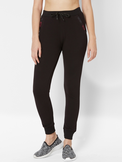 

Sweet Dreams Women Black Solid Slim Fit Joggers