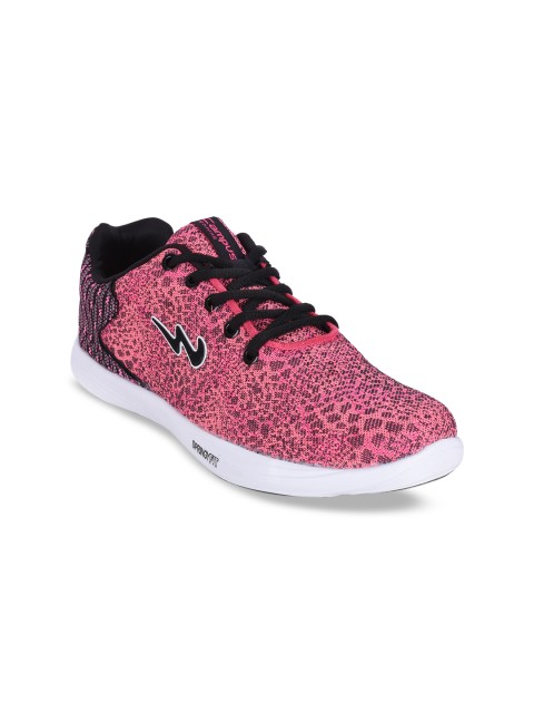 

Campus Women Pink Mesh Running Shoes