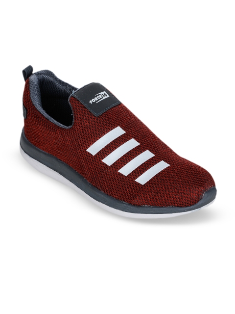 

Liberty Men Maroon Mesh Walking Shoes