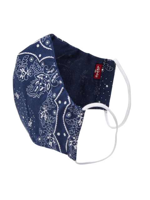 

Levis Unisex Blue Printed 2-Ply Reusable Cloth Masks