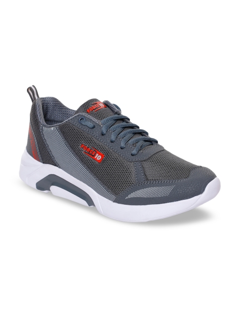 

Liberty Men Grey Mesh Running Shoes