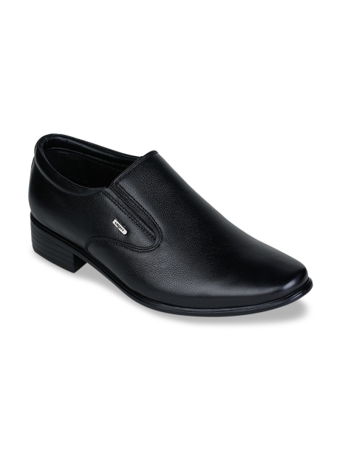 

Liberty Men Black Solid Leather Formal Derbys
