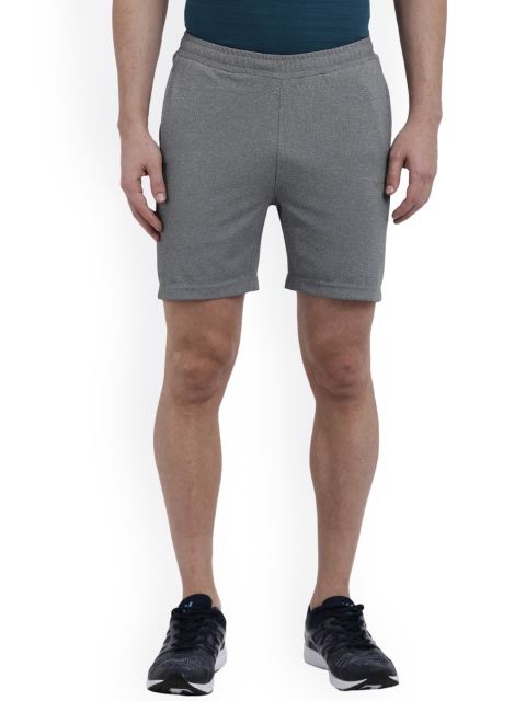 

Wildcraft Men Grey Solid Regular Fit Sports Shorts