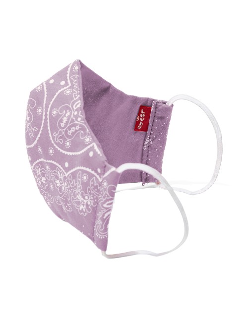 

Levis Unisex Lavender Bandana Printed 2 Ply Reusable Outdoor Face Mask