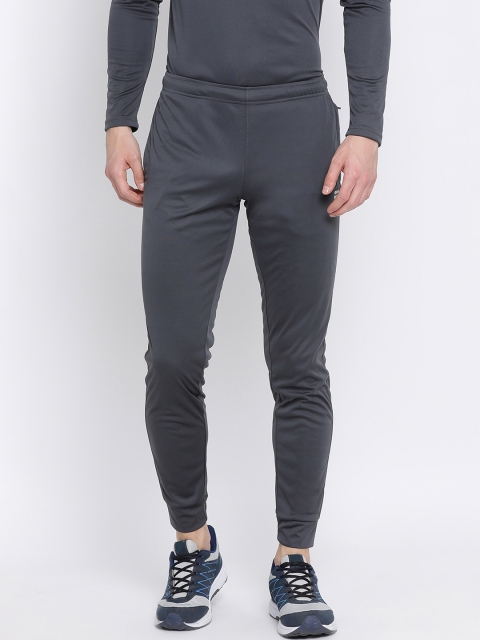 

rock.it Men Grey Solid Joggers