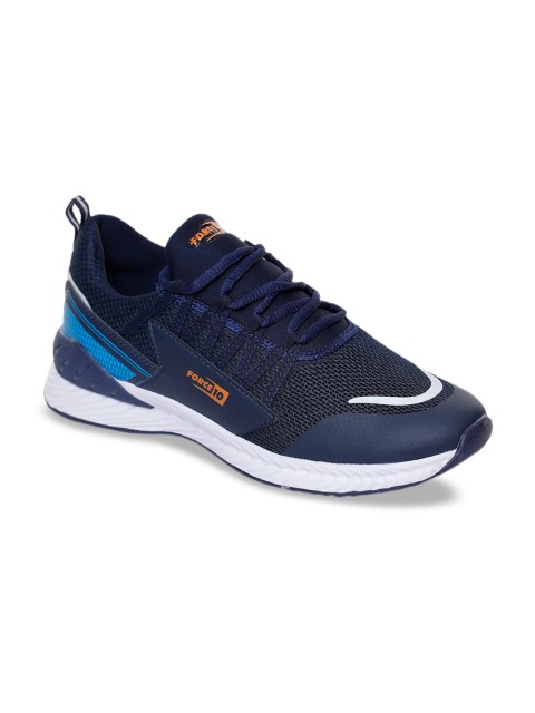 

Liberty Men Navy Blue Mesh Running Shoes