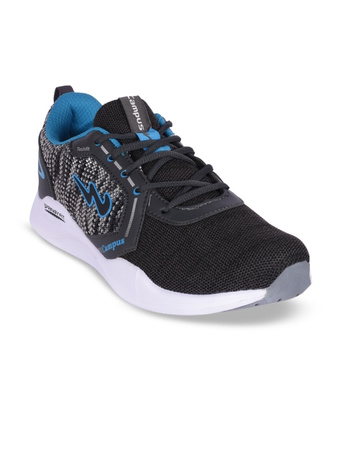 

Campus Men Grey Mesh Running Shoes