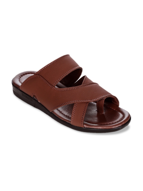 

Liberty Men Brown Solid Slip-On