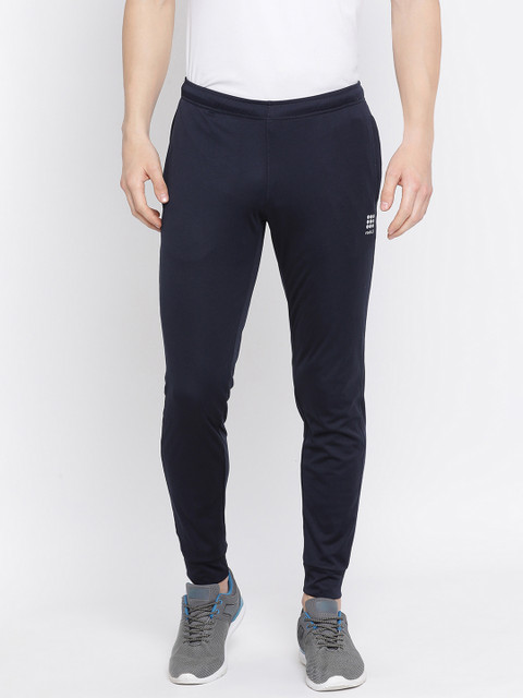 

rock.it Men Navy Blue Solid Joggers