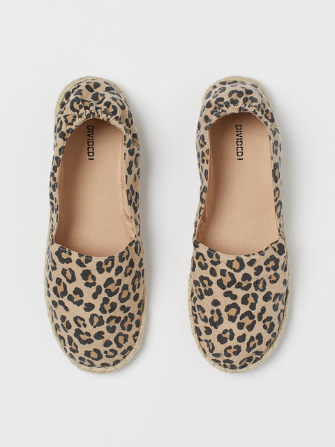 

H&M Women Beige Printed Espadrilles