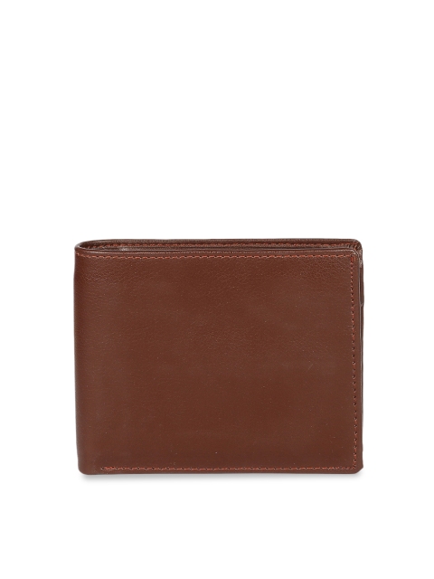 

CRUSSET Men Brown Solid Two Fold Wallet