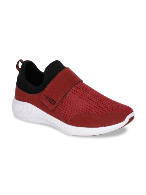 

Liberty Men Maroon Walking Shoes