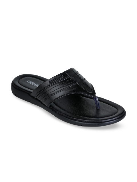 

Liberty Men Black Solid Thong Flip-Flops