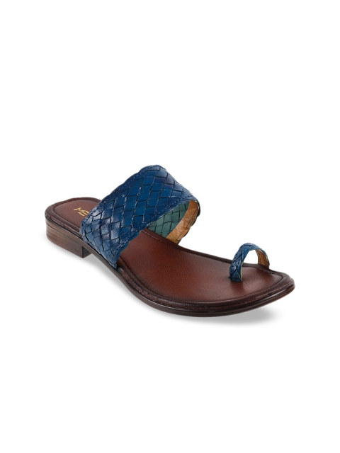 

Metro Women Blue Woven Design Sandals