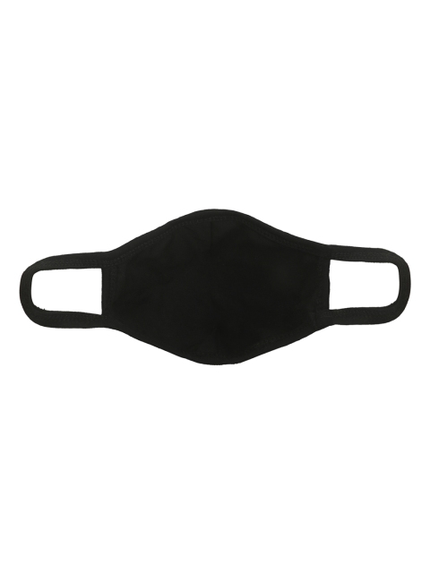 

Pluchi Women Pack of 5 Blue Solid Reusable 2-Ply Masks, Black