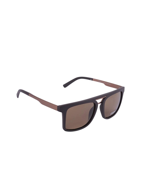 

MARC LOUIS Men Square UV Protected Sunglasses PP98857C7SG, Brown