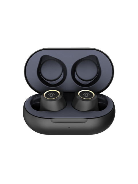 

molife Unisex Black Solid Play 500 Bluetooth 5.0 True Wireless Earbuds with Charging Dock