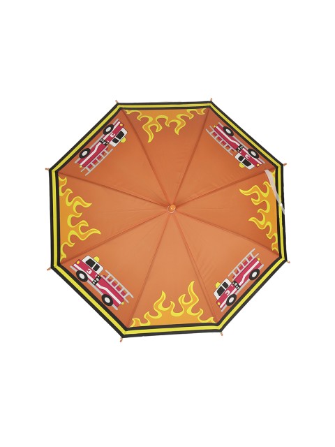 

FabSeasons Kids Orange 3D & Digital Printed Single Fold Stick Automatic Umbrella