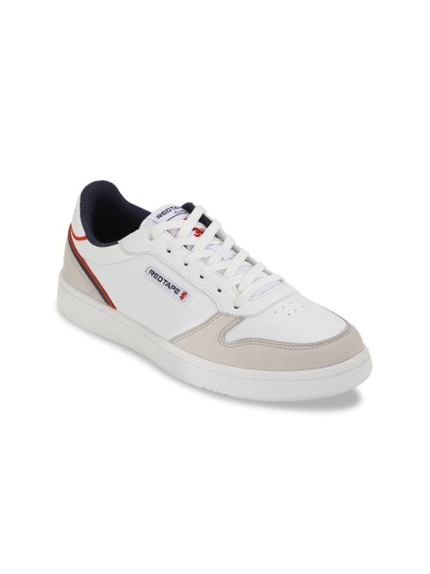 

Red Tape Men White & Grey Colourblocked Sneakers