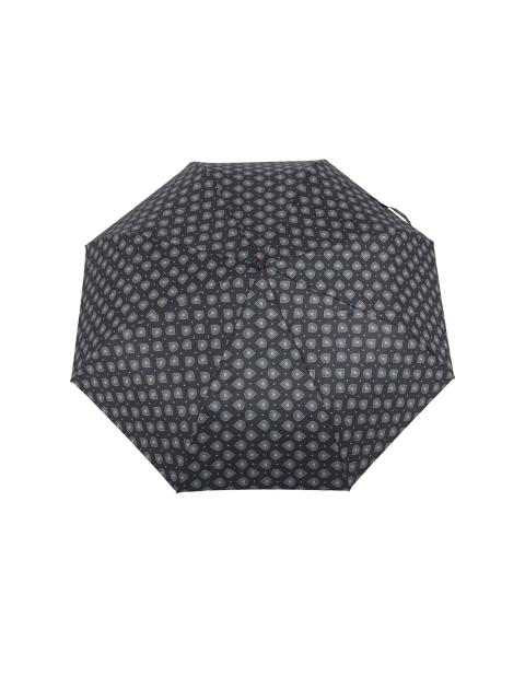 

FabSeasons Unisex Black & Grey Printed 3 Fold Semi-Automatic Umbrella