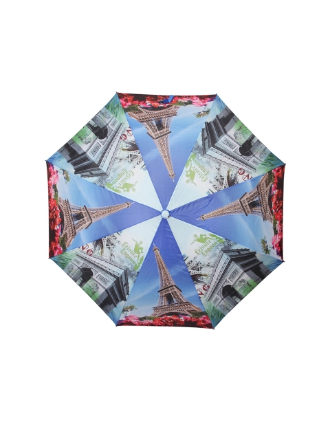 

FabSeasons Unisex Blue & Red Eiffel Tower Paris Digital Printed 3 Fold Automatic Umbrella