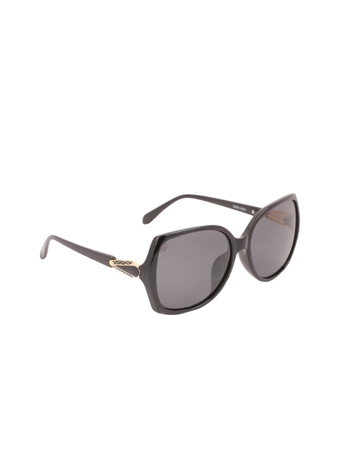 

MARC LOUIS Women Polarised & UV Protected Lens Square Sunglasses ML2009C1SG, Grey