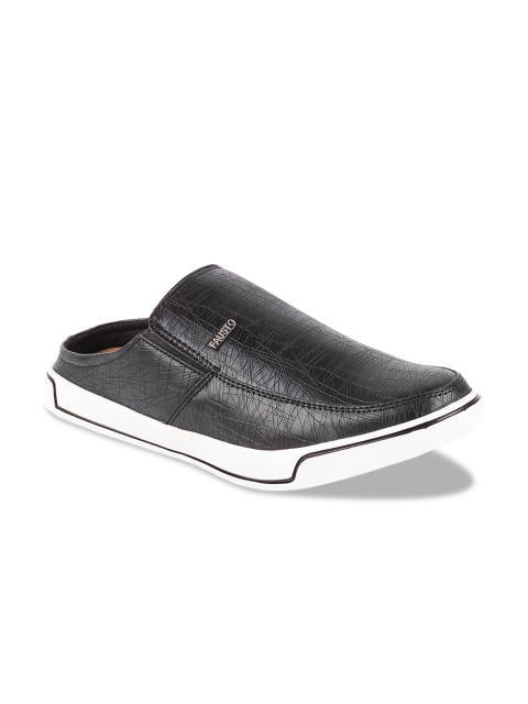 

FAUSTO Men Black Slip-On Sneakers
