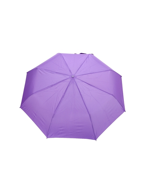 

FabSeasons Unisex Purple Solid 3-Fold Fancy Manual Umbrella