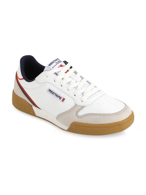 

Red Tape Women White Colourblocked Sneakers