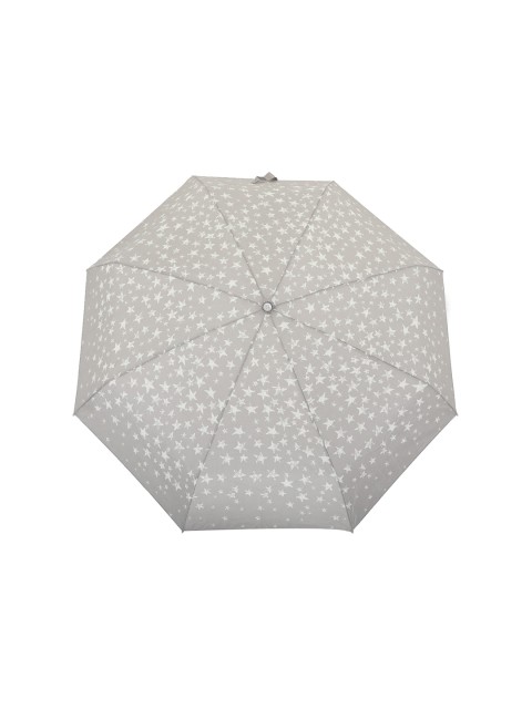 

FabSeasons Unisex Grey 5 Fold Printed Small Compact Manual Umbrella