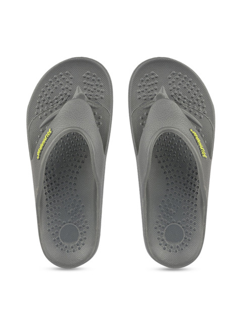 

Solethreads Women Grey Solid Thong Flip-Flops
