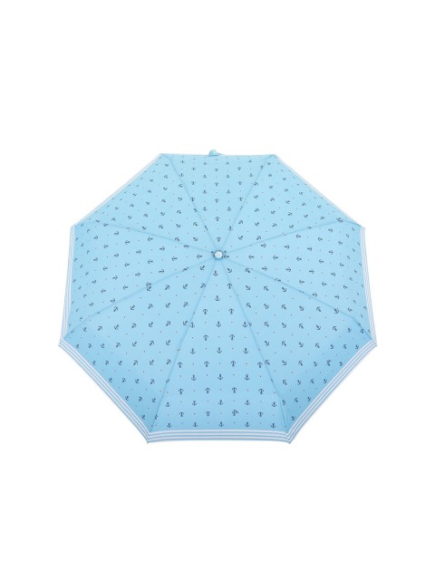 

FabSeasons Unisex Blue 5 Fold Printed Small Compact Manual Umbrella